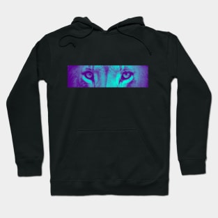 Lion Eyes (Light Blue) Hoodie